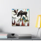 Moose on a Canvas - Canvas