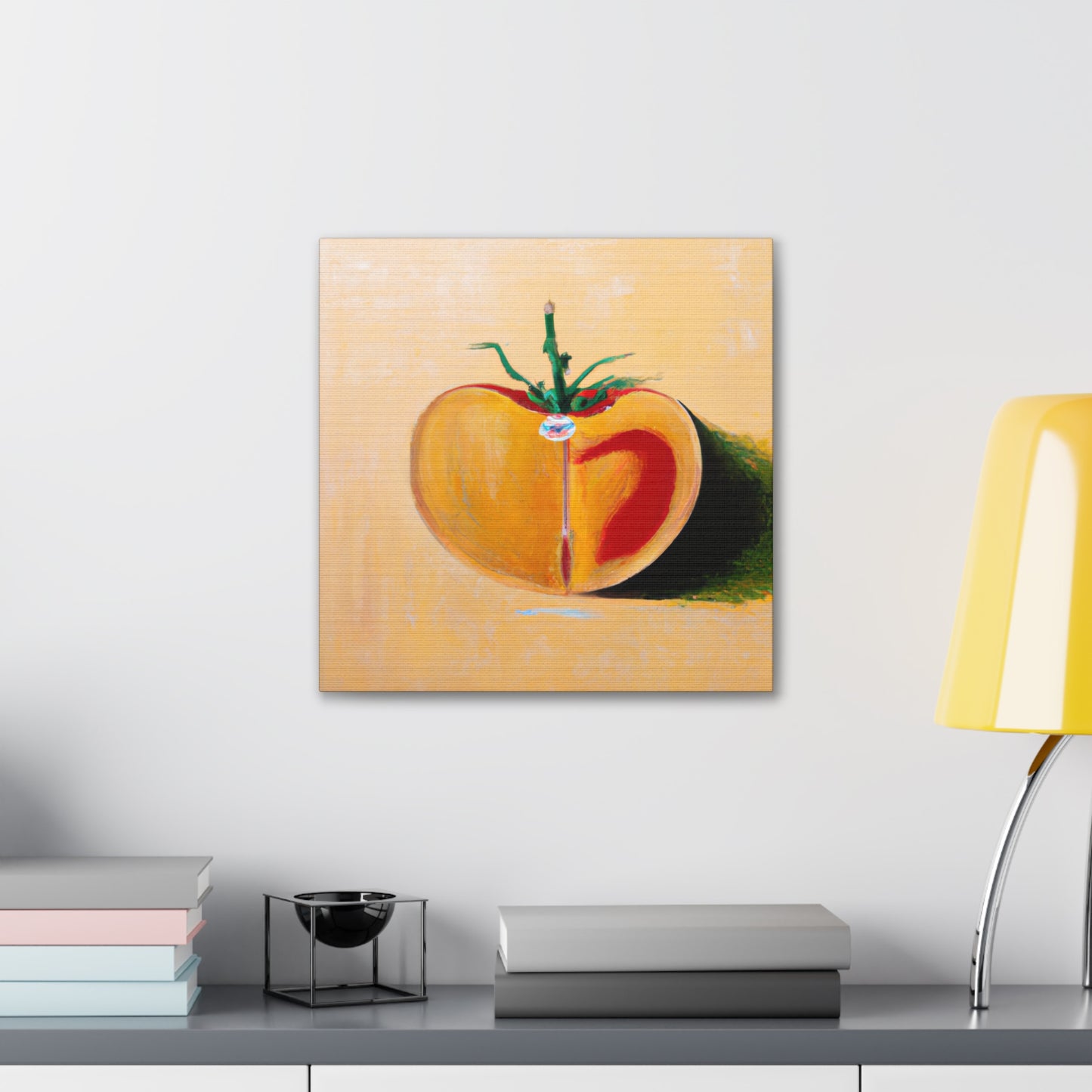 Tomato Radiant Glows - Canvas