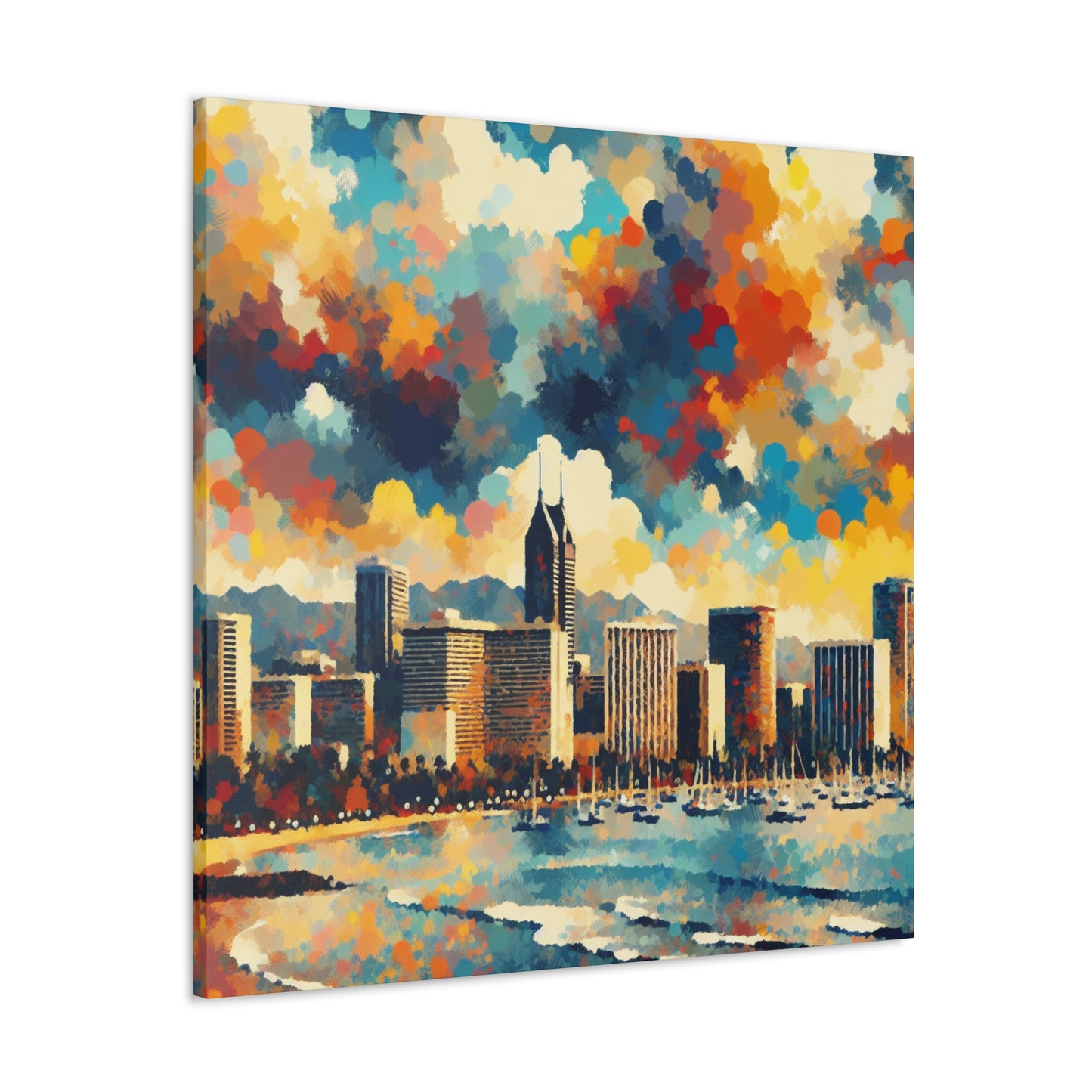 Tropical Flair Dreams - Canvas