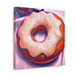 "Glistening Surreal Doughnuts" - Canvas