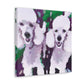 Poodle in Impressionism - Canvas