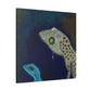 "Lizard in a Dreamscape" - Canvas