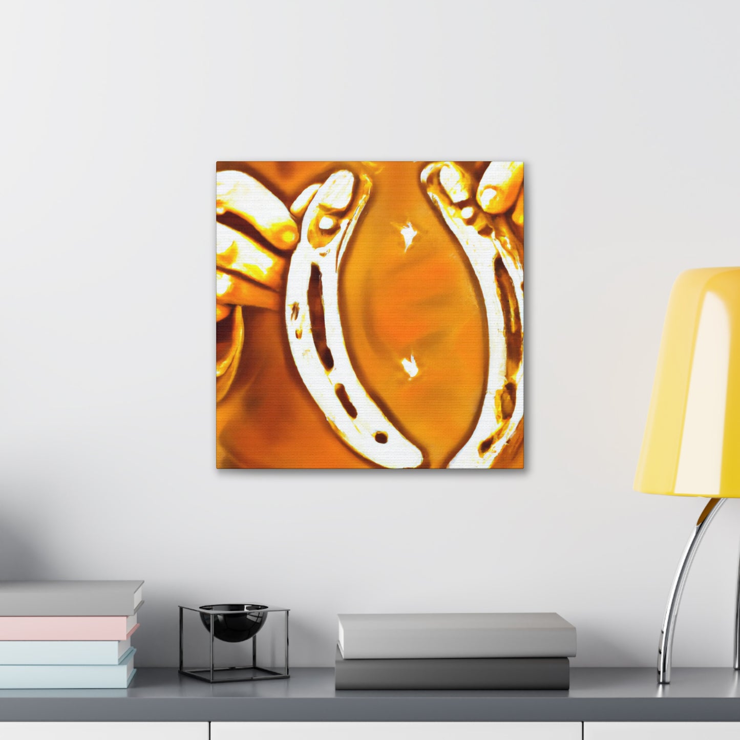 "The Glistening Horseshoe" - Canvas