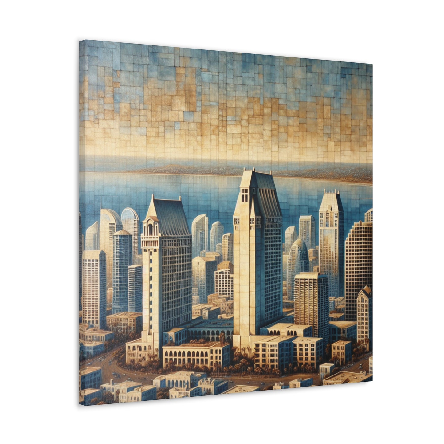 "Seaside Symphony: San Diego" - Canvas