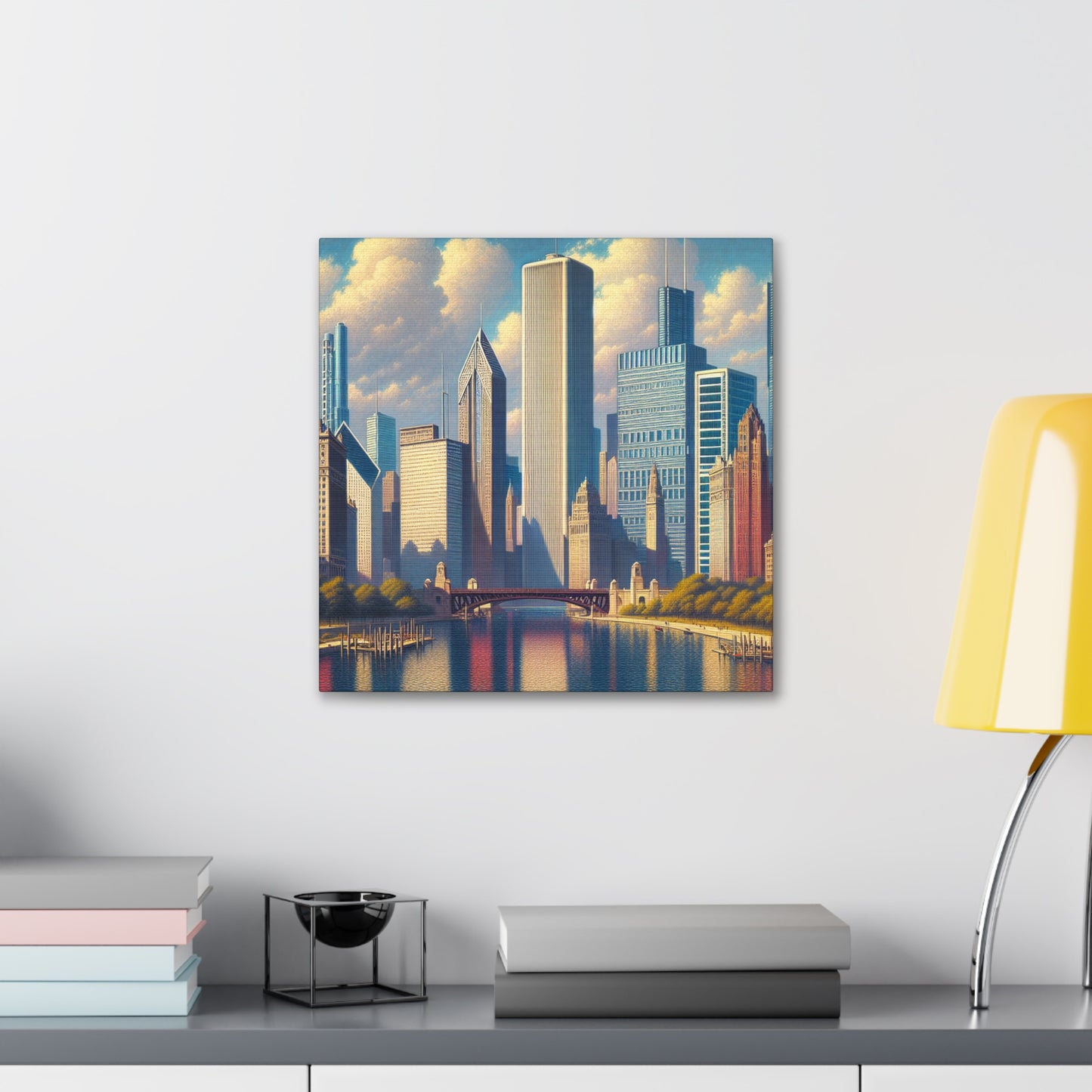 "Urban Melodies Unveiled" - Canvas