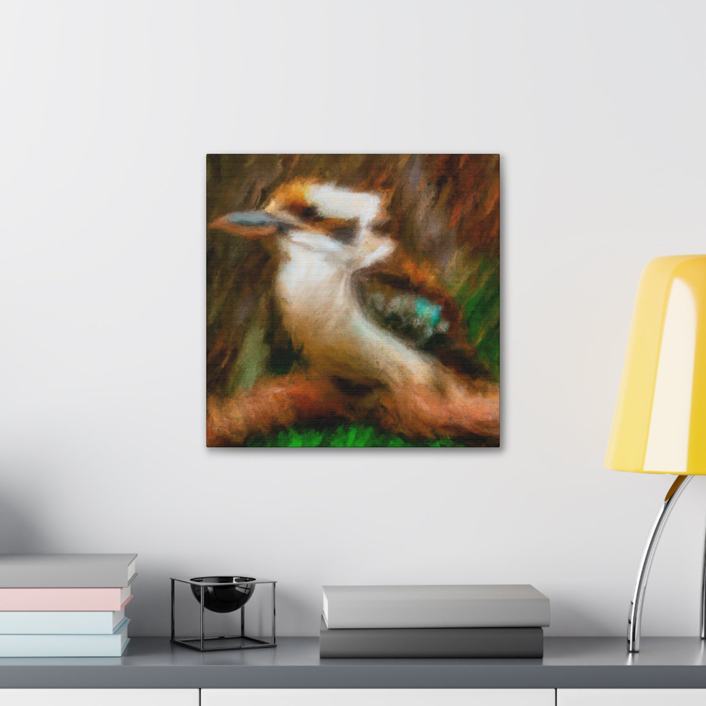 "Kookaburras at Dusk" - Canvas