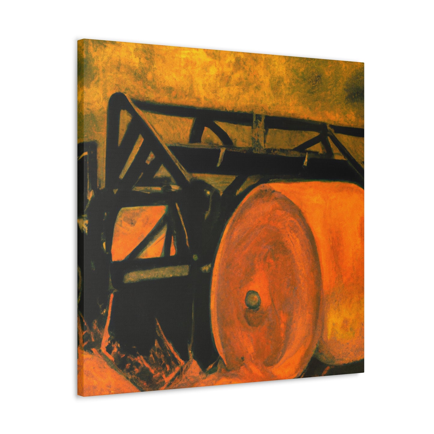 "A Baler's Contentment" - Canvas