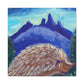 Hedgehog in Expressionism - Canvas