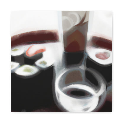 Sushi in Deco Style - Canvas