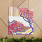 Cherry Blossom Reflection - Canvas