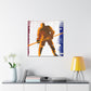 "Hockey on Ice" - Canvas