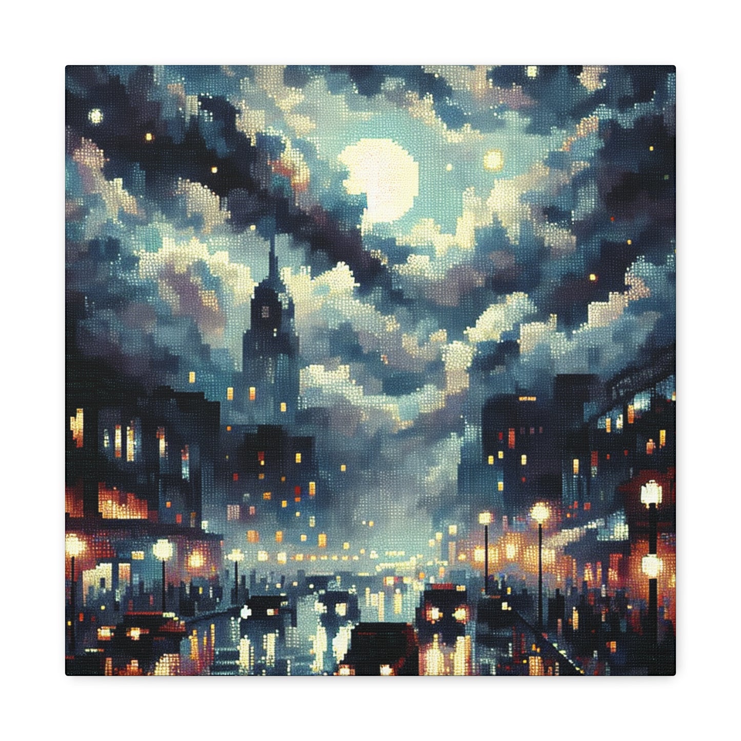 Passionate Polka at Twilight - Canvas