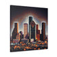 "Texan Urban Tapestry" - Canvas