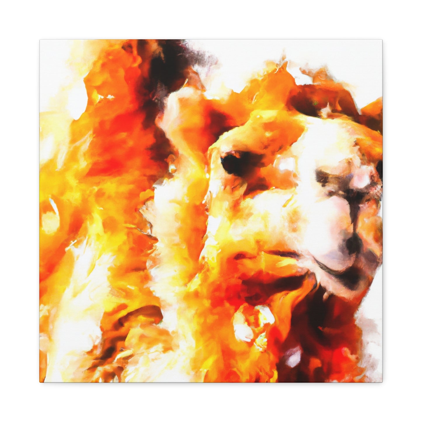 "Majestical Bactrian Camel" - Canvas