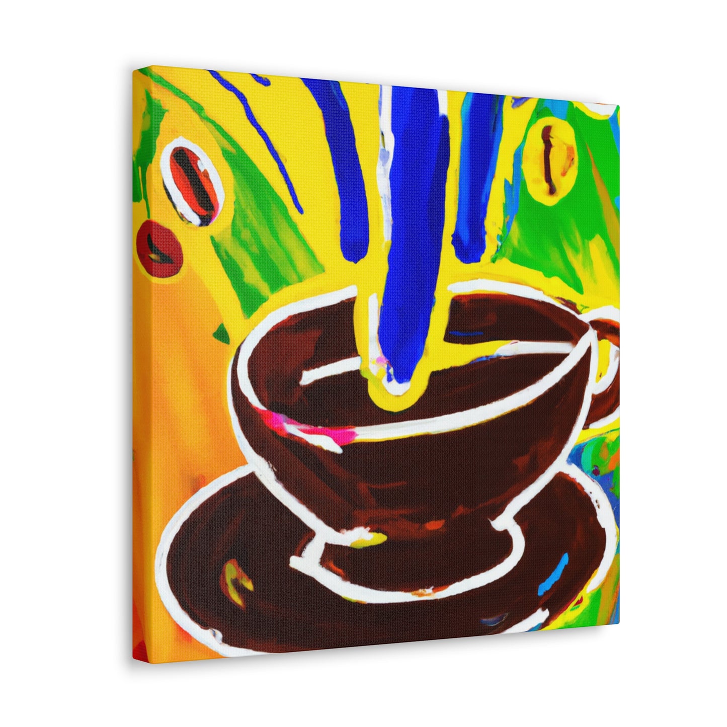 Coffee in Pop Art - Canvas