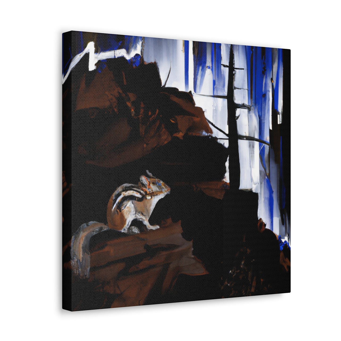 Chipmunk Expressionism Burst - Canvas