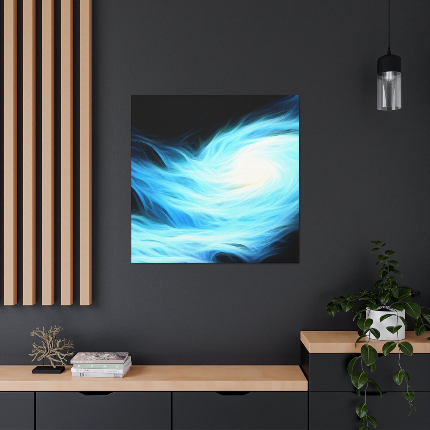 "Serene Aquatic Energy" - Canvas