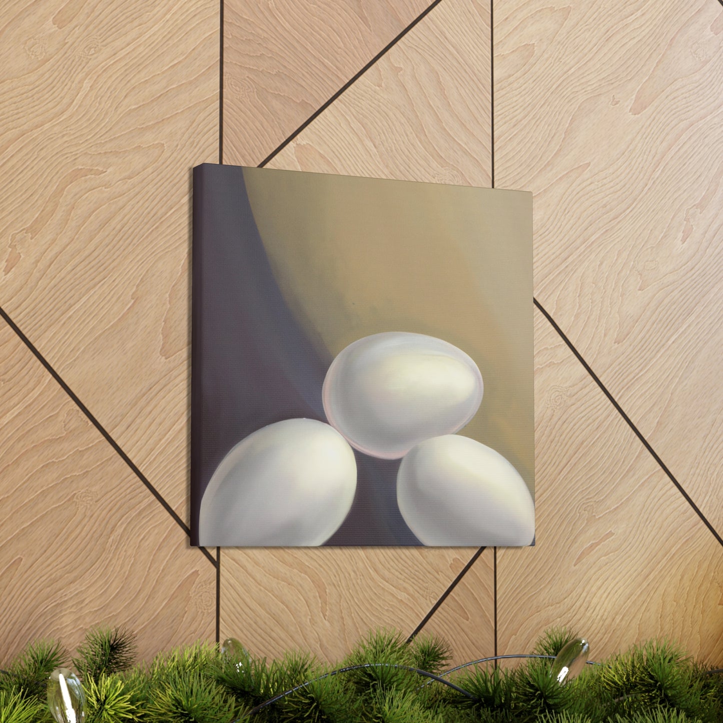 "Eggs in Flight' - Canvas