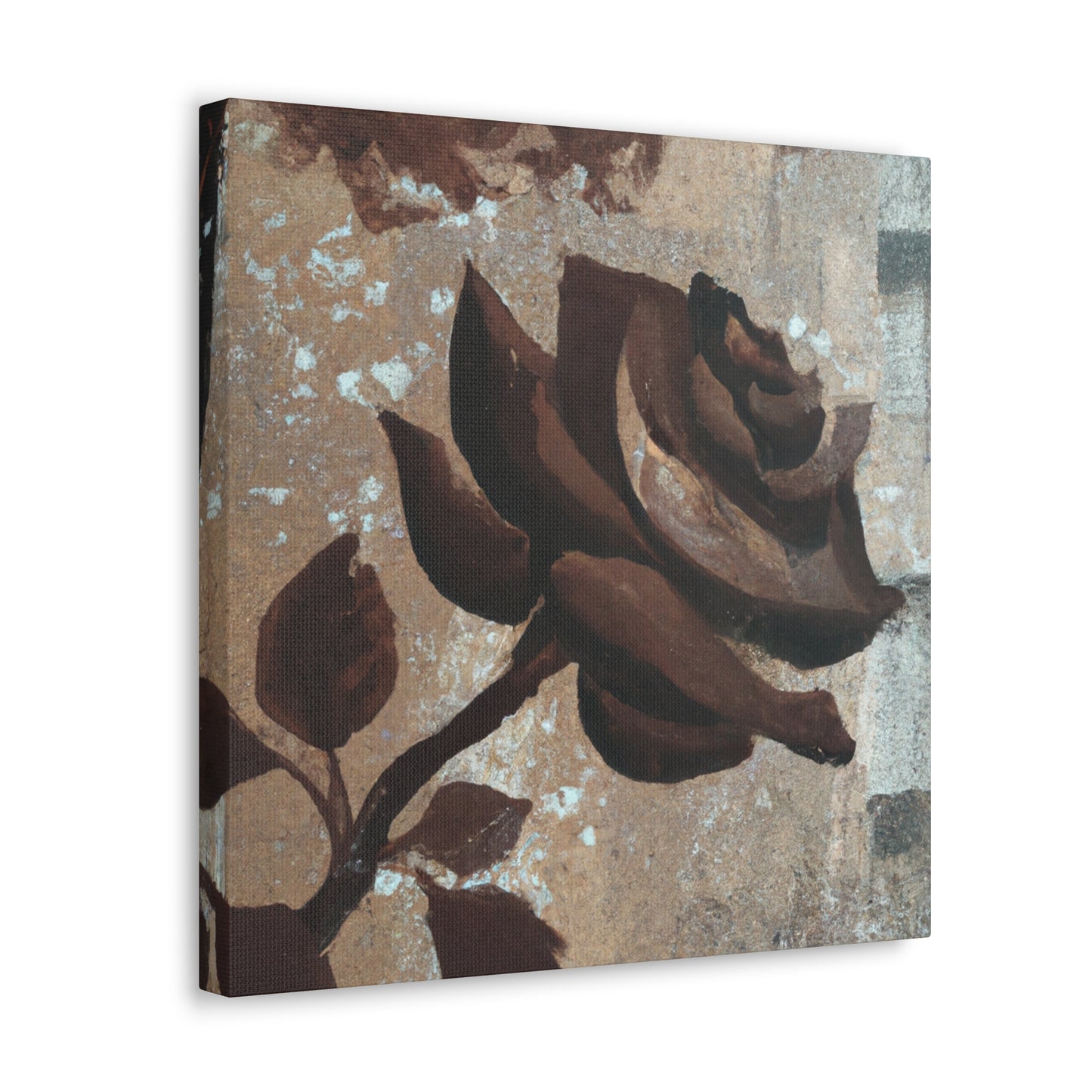 Rose in Bloom Peaceful - Canvas