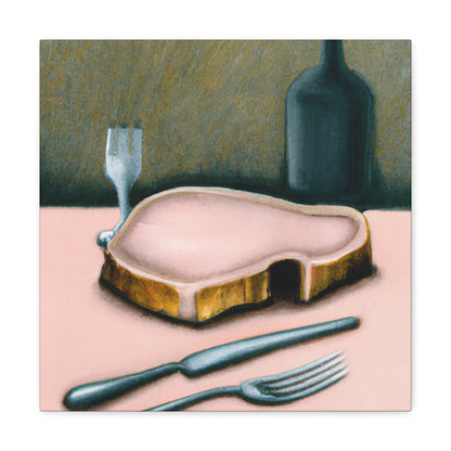 Steak in Surreality - Canvas