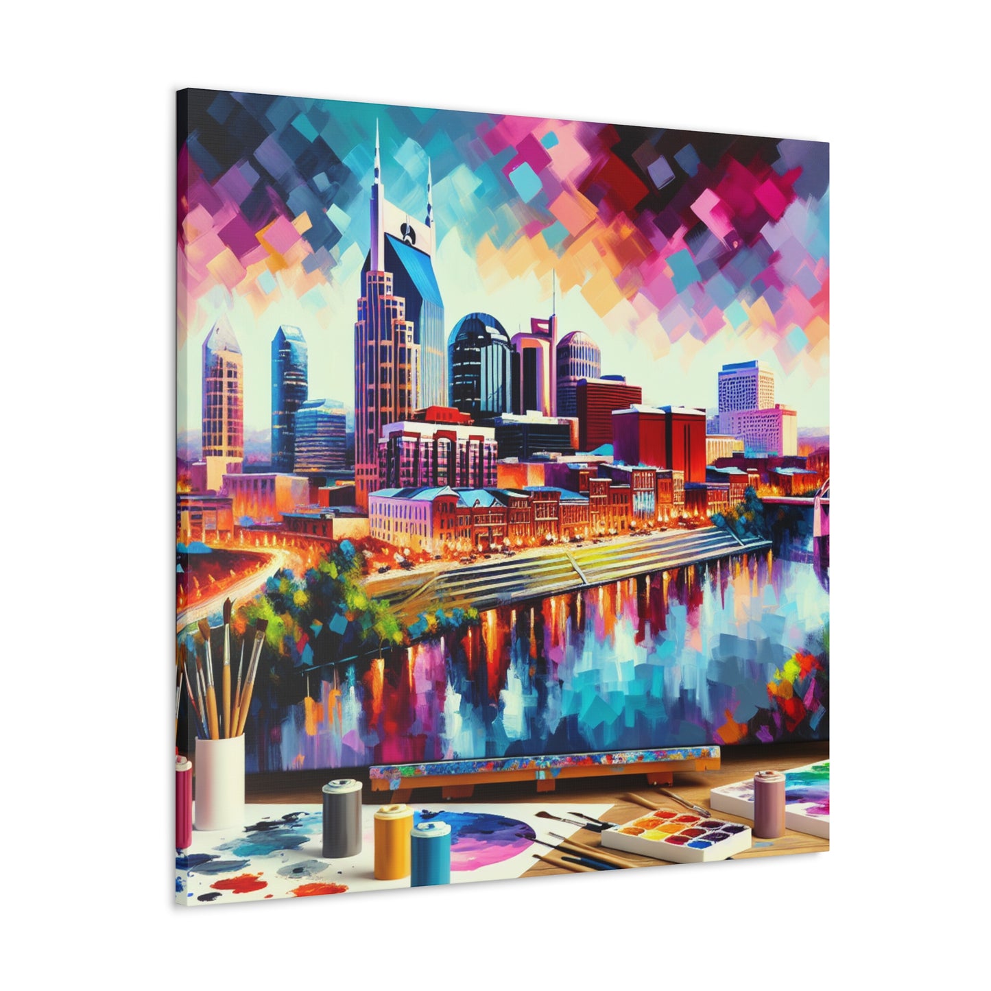 Melodic Urban Rhapsody - Canvas