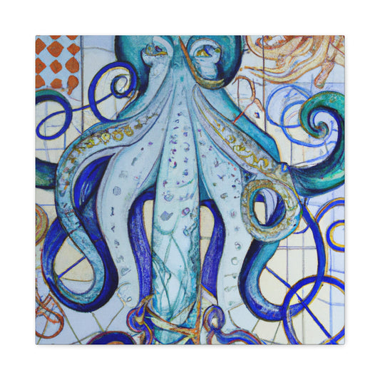 "Octopus in Splendor" - Canvas