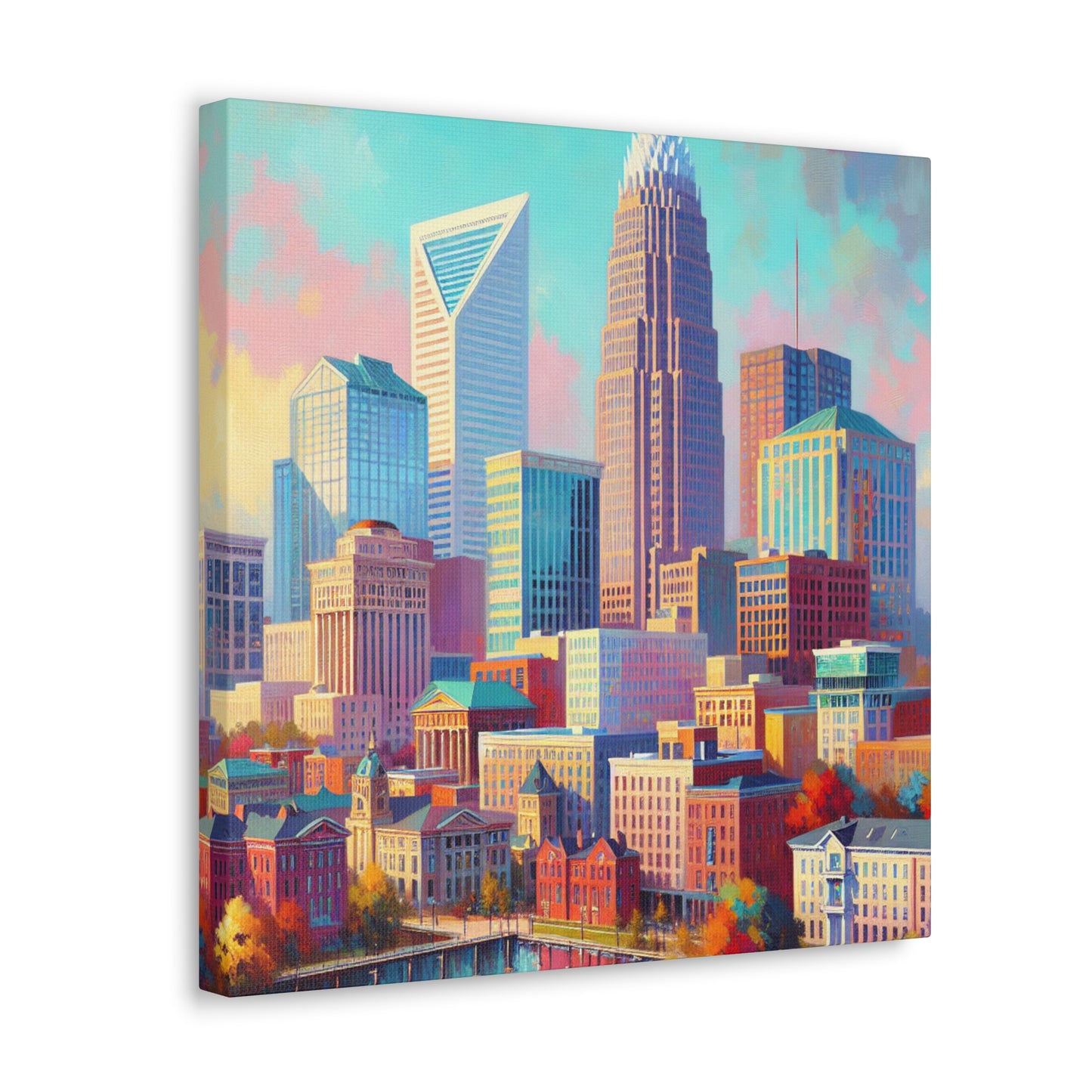 "City of Timeless Elegance" - Canvas