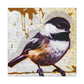 "Chickadee Enchantment Aglow" - Canvas