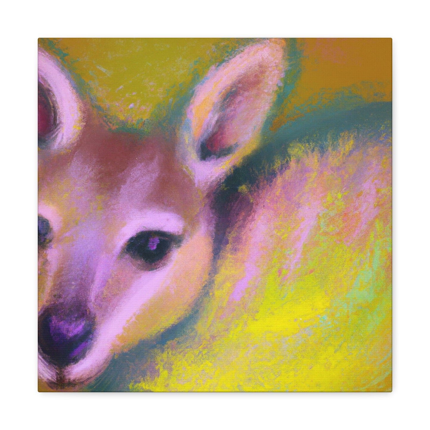 "Wallaby in Impressionism" - Canvas