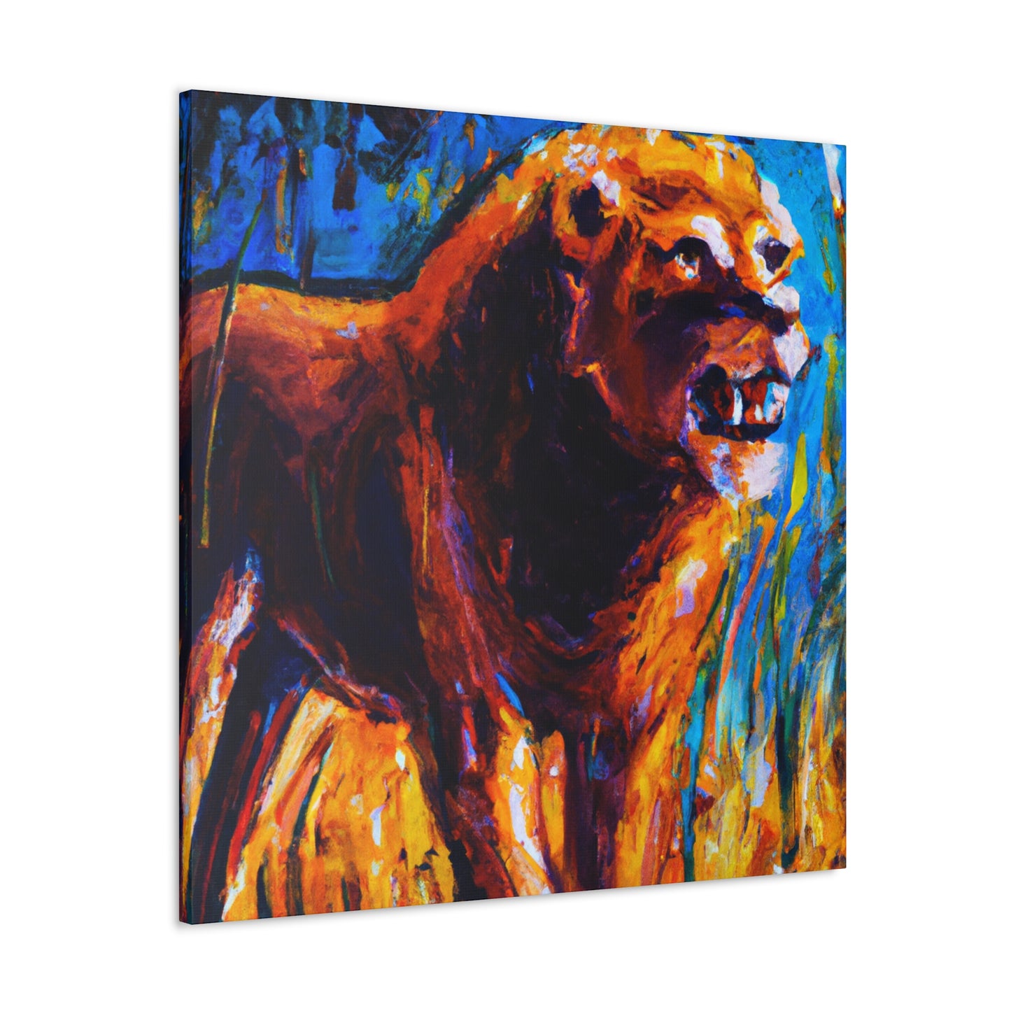 "Lion of Expressionism" - Canvas