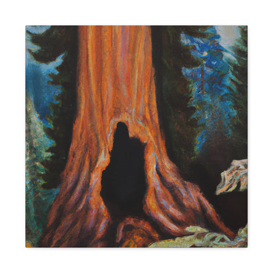 "Redwood Serenity Dreamscape" - Canvas