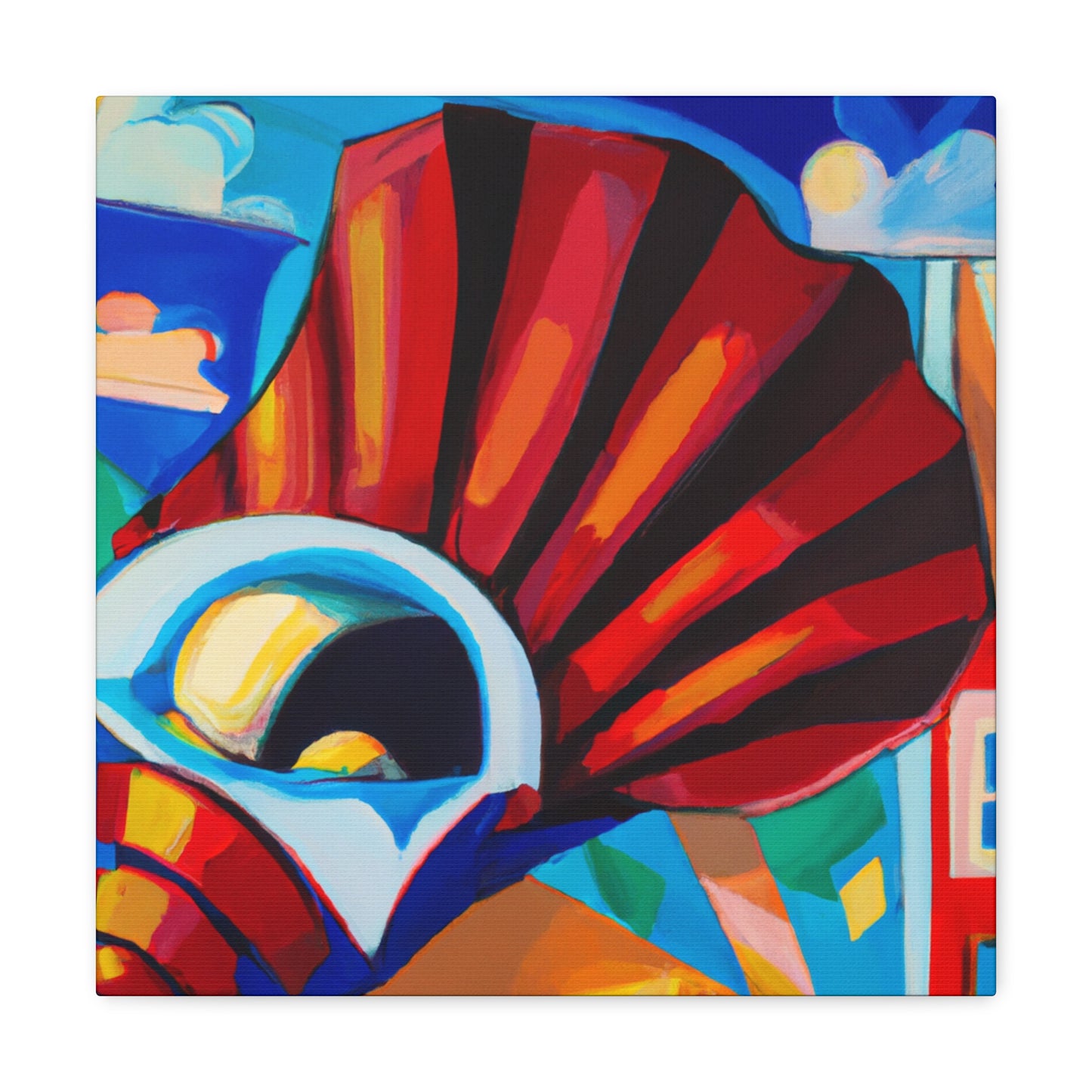 Sea Shells Sparkle Bright - Canvas