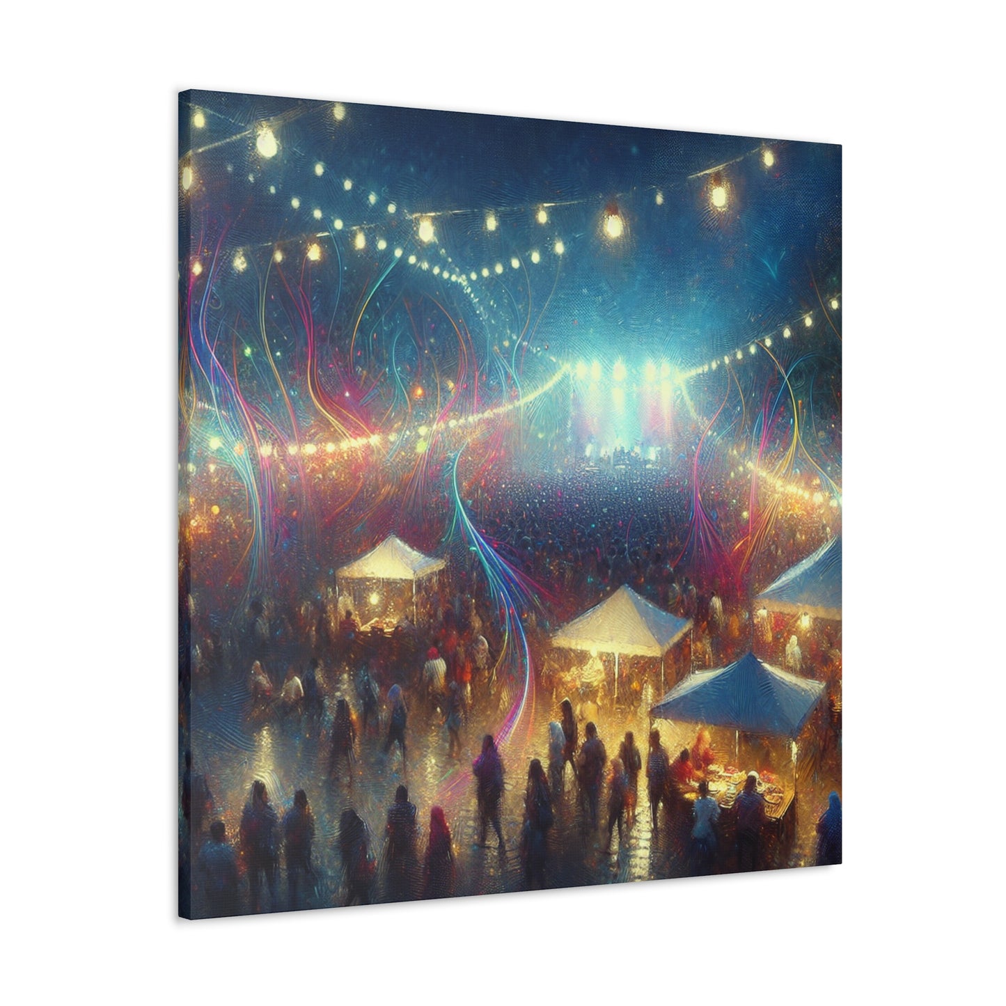 Euphoric Fields Unleashed - Canvas