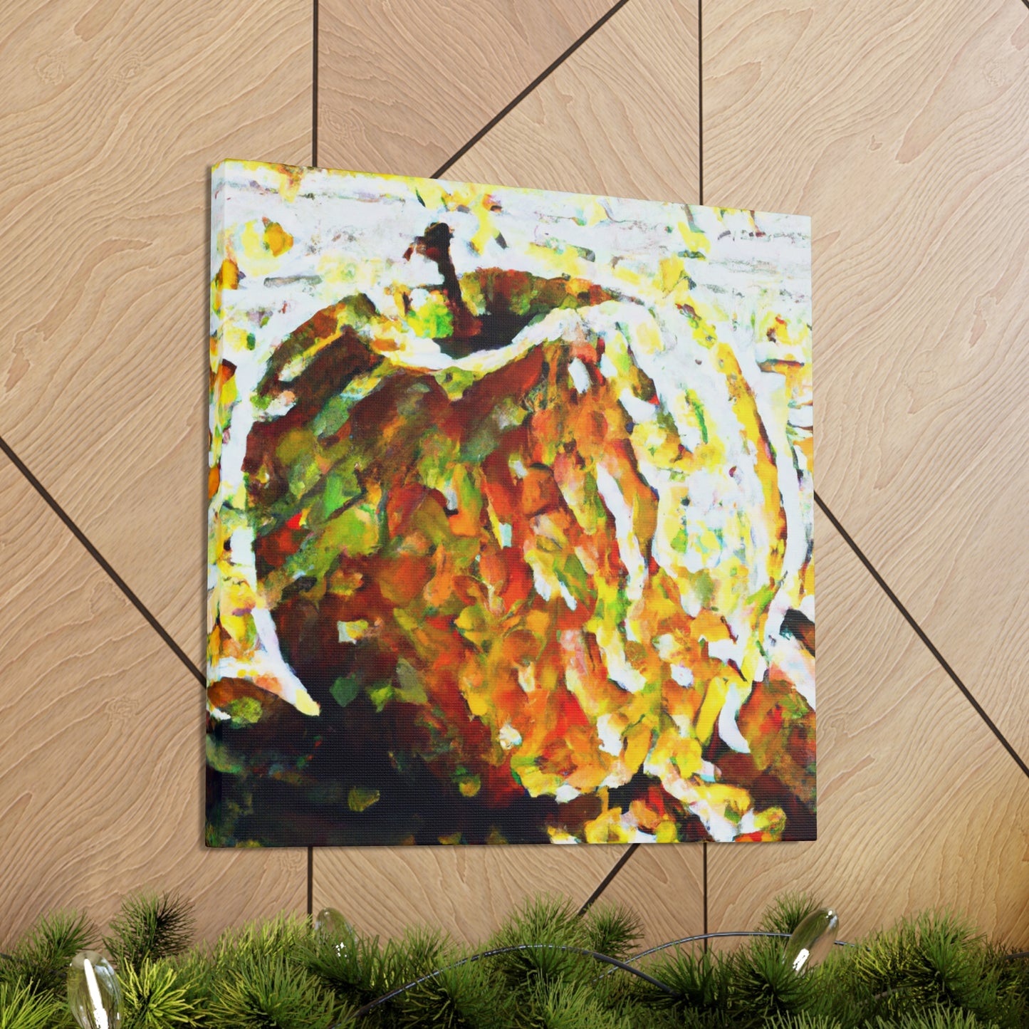 "Apple in Post-Impressionism" - Canvas