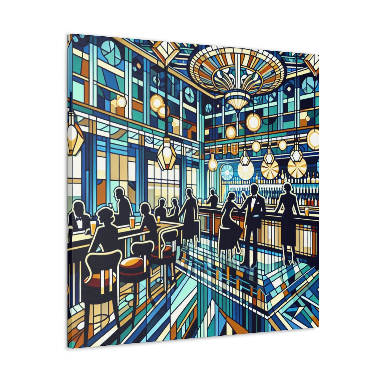 "Pub Blissful Brews" - Canvas