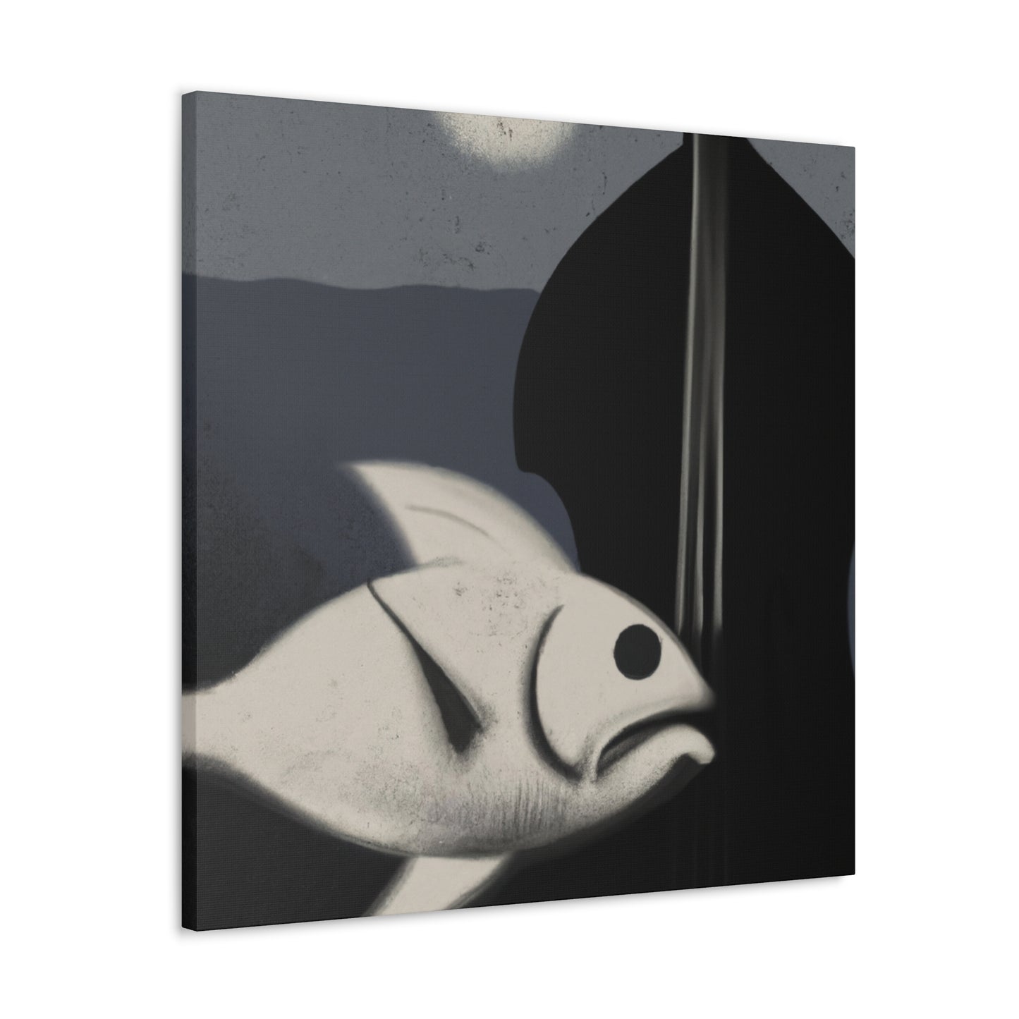 Bass in Surreal Dreams - Canvas