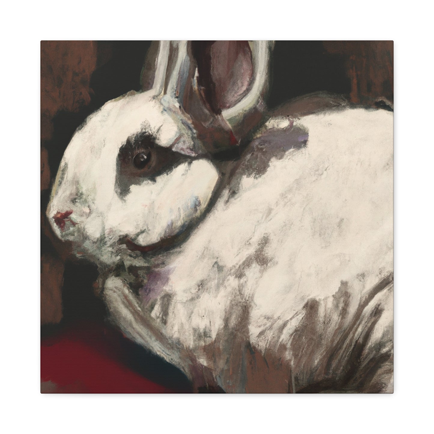 Rabbit in Realism - Canvas