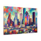 Urban Dreams Unveiled - Canvas