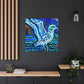 Seagulls on the Shore - Canvas