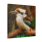 "Kookaburras at Dusk" - Canvas