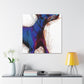 "Vibrant Doberman Portrait" - Canvas