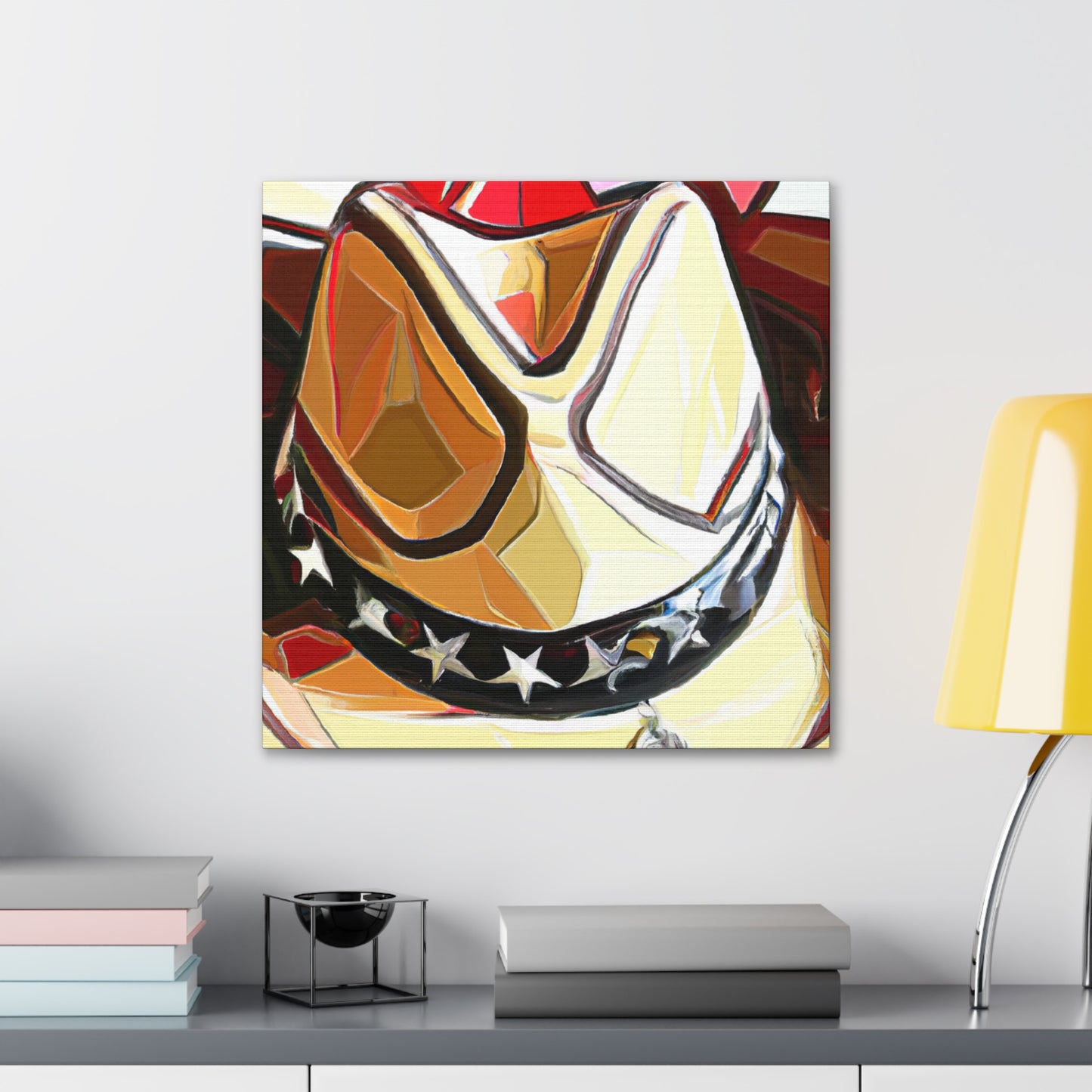 "Cowboy's 20s Stetson" - Canvas