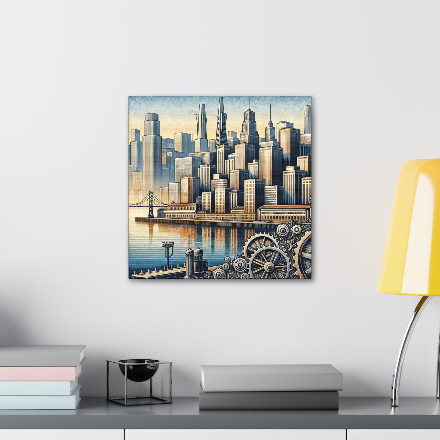 Cityscape Serenade - Canvas