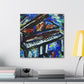 Piano Keys in Bloom - Canvas