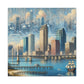 "Sunset Majesty in Tampa" - Canvas