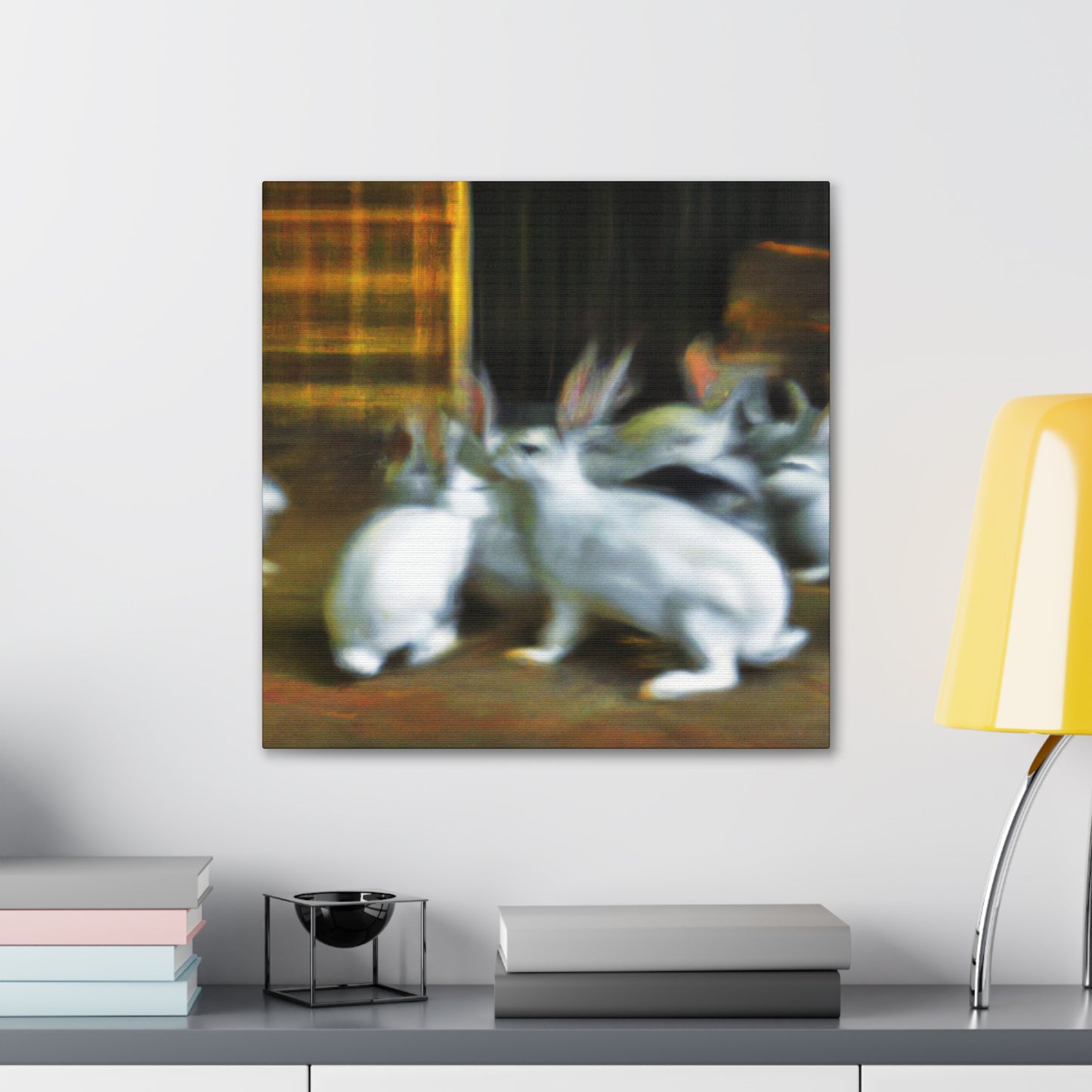 Rabbit in Realism - Canvas