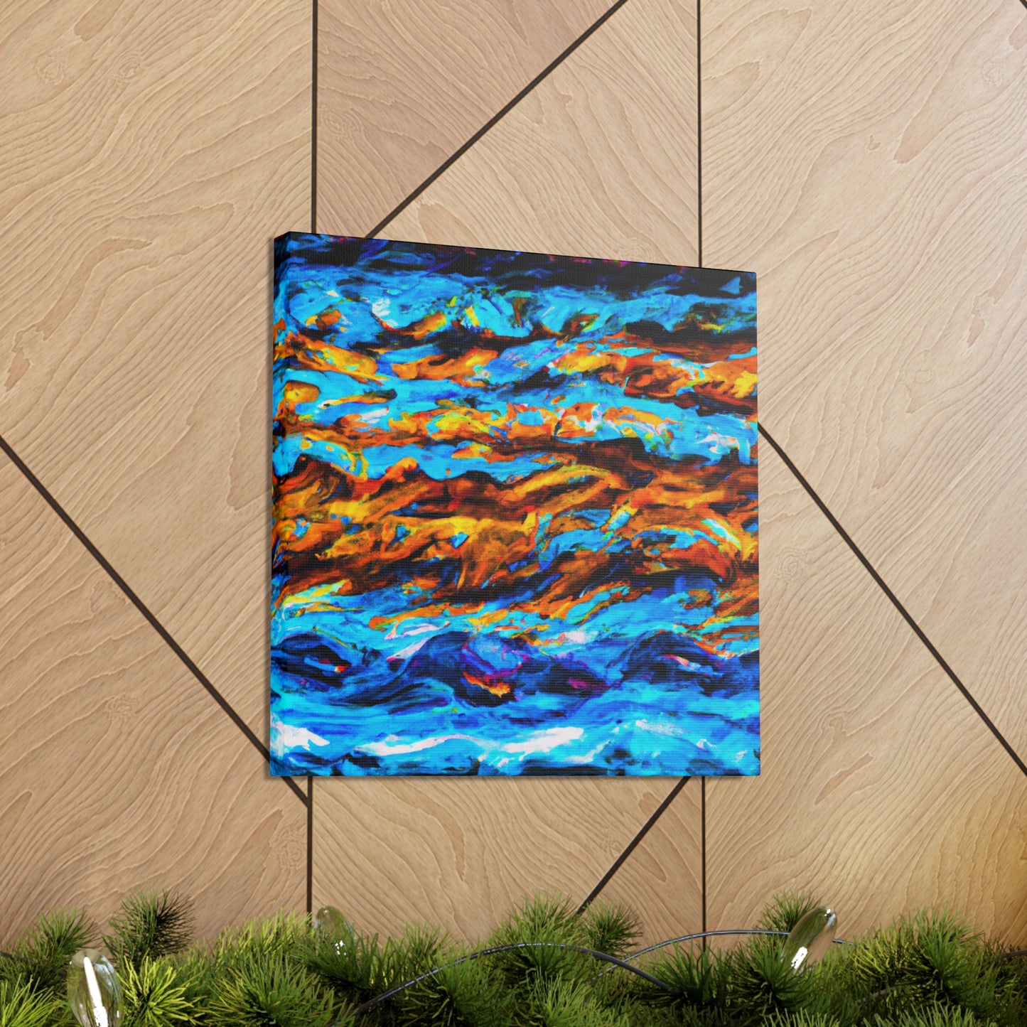 "Ocean Wave Euphoria" - Canvas