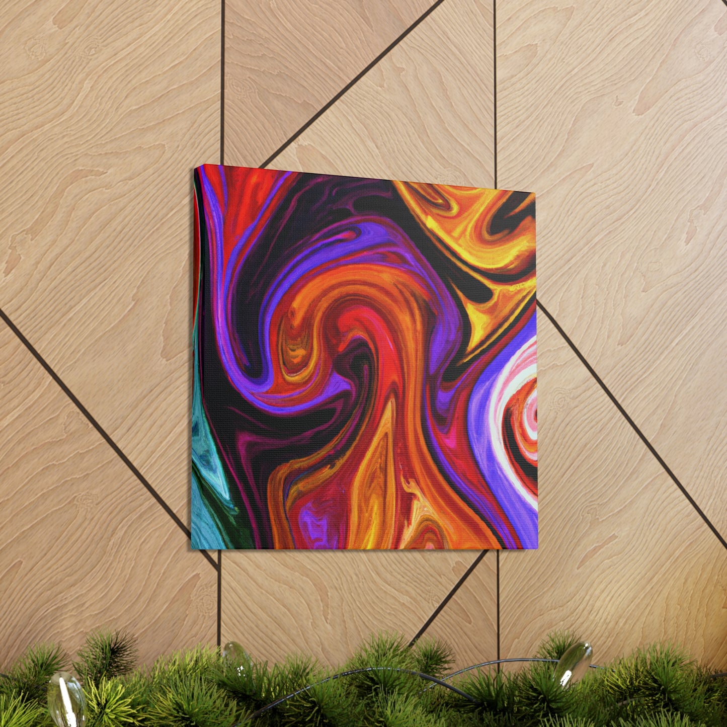 Radiantly Radiant Aura - Canvas