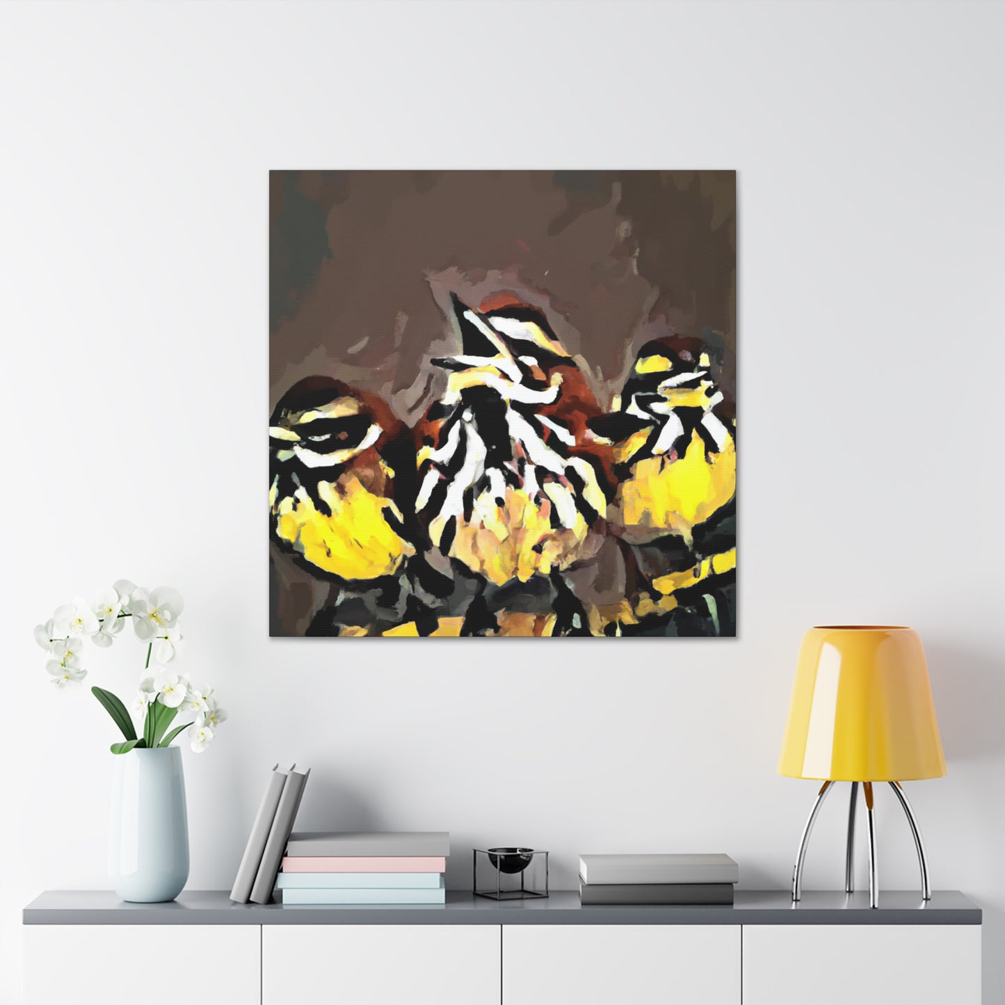 Song Sparrow Illuminated - Canvas