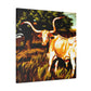 Texas Longhorns Grandeur - Canvas